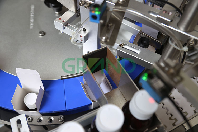 Automatic Vertical Rotary Cartoning Machine Imported encoder Máquina de caixa rotativa vertical automática 03